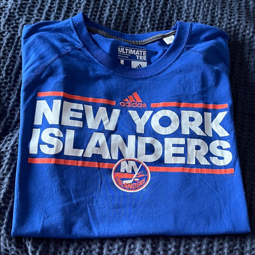 Adidas New York Islanders Royal Blue Shirt